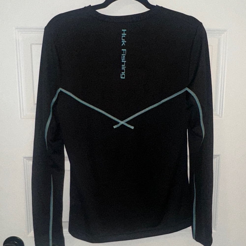 Huk Black Long Sleeve Tee